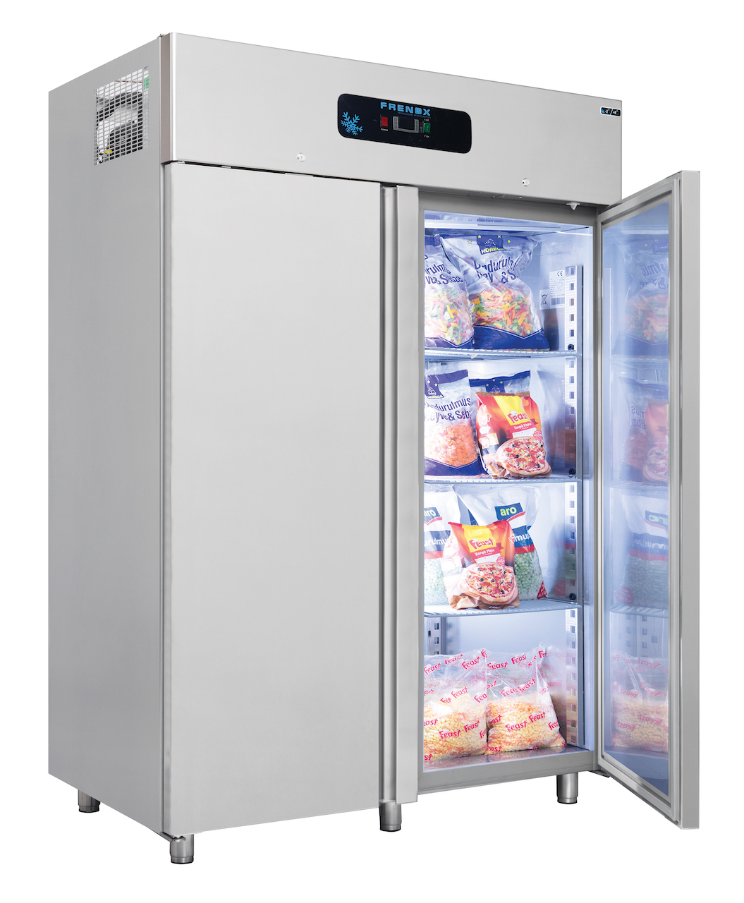 BN18-G-UK || 2 Galss Doors Vertical Chiller
